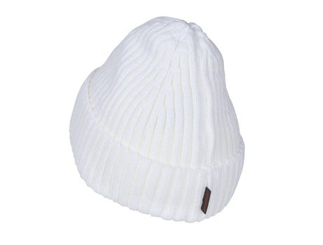 Ultra Strick-Beanie Weiß – Swedteam