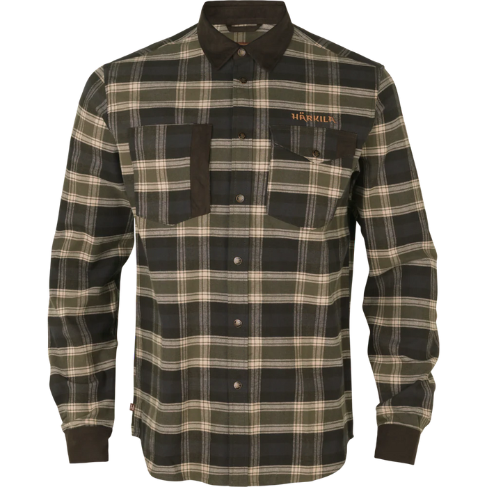 Aivak Langarmhemd Oliv - Härkila