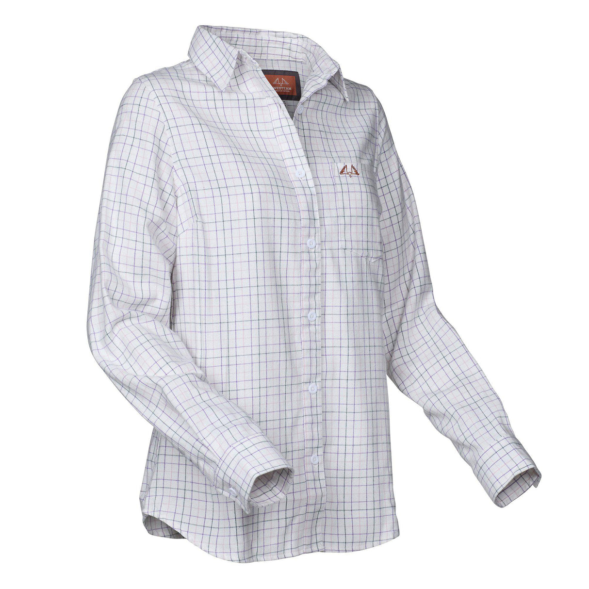 Meadow Damenhemd Braun – Swedteam