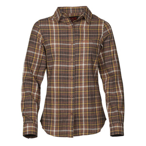 Meadow Damenhemd Braun – Swedteam