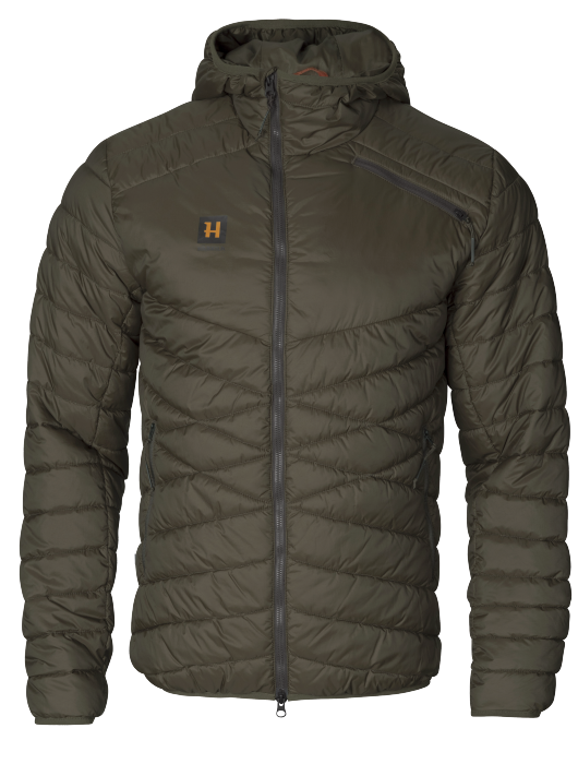 Isolierte, verstaubare Logmar-Jacke Willow Green – Härkila