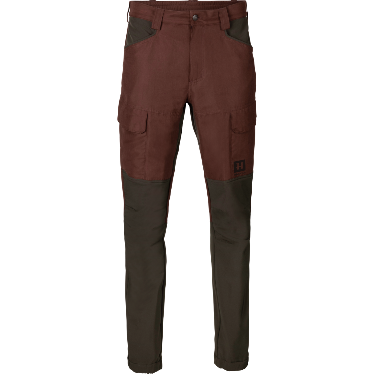 Gr. 48/33" - Härkila Scandinavian Hose - Blodstone red/Shadow brown - Härkila - Austauschware