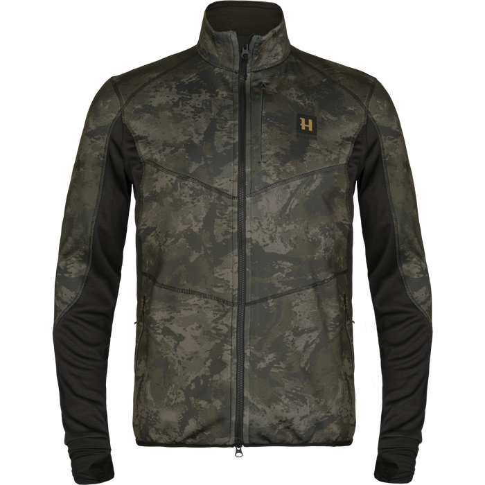 Härkila NOCTYX camo - Fleecejacke AXIS MSP®Schwarz/Schwarz - Härkila