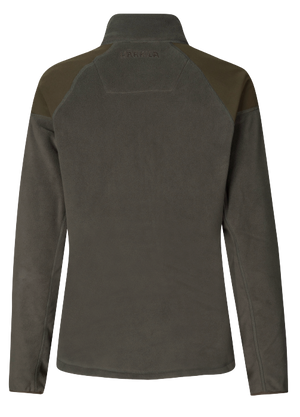Vilja Fleece für Damen Willow green/Shadow grey - Härkila