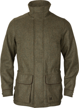 GTX-Jacke Forest green/Fischgrätmuster – Härkila