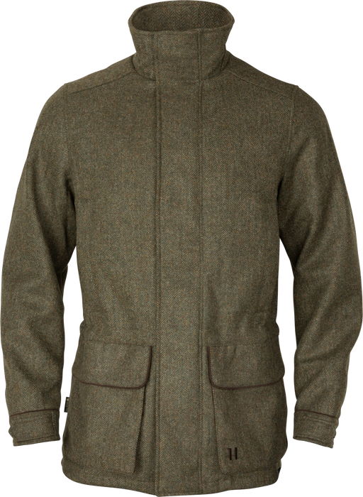 GTX-Jacke Forest green/Fischgrätmuster – Härkila