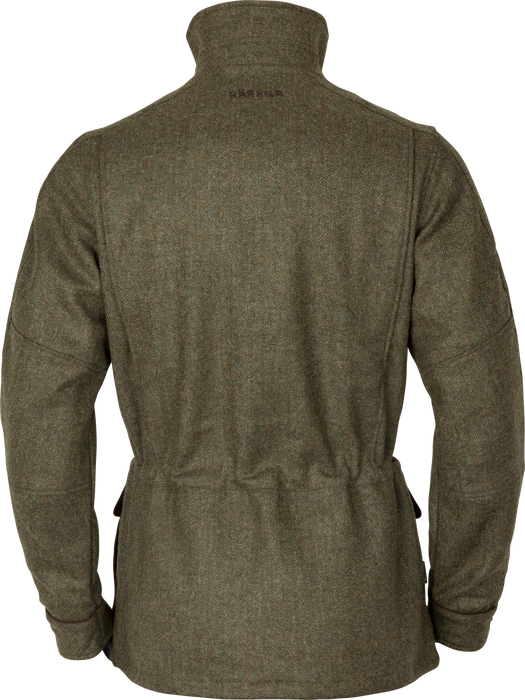 GTX-Jacke Forest green/Fischgrätmuster – Härkila