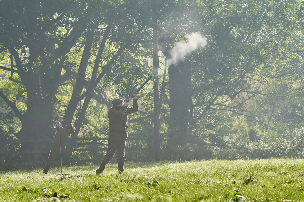GTX-Jacke Forest green/Fischgrätmuster – Härkila