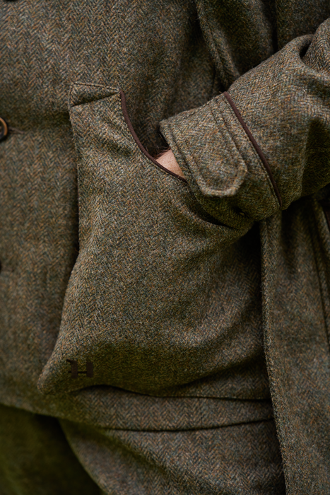 Schießweste Forest green/Fischgrät – Härkila