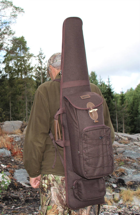 Birk Langwaffenfutteral mit Rucksack und Trageriemen