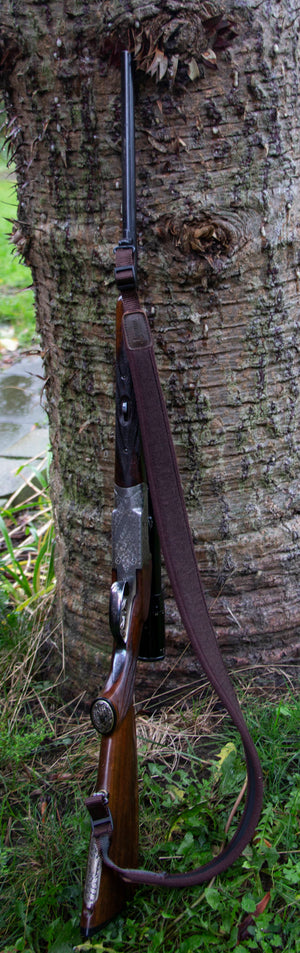 Gewehrriemen standard Loden Dark Braun
