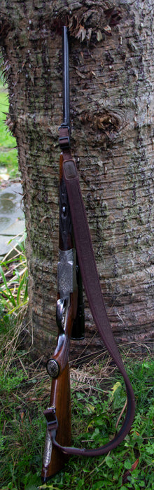 Gewehrriemen standard Loden Dark Braun