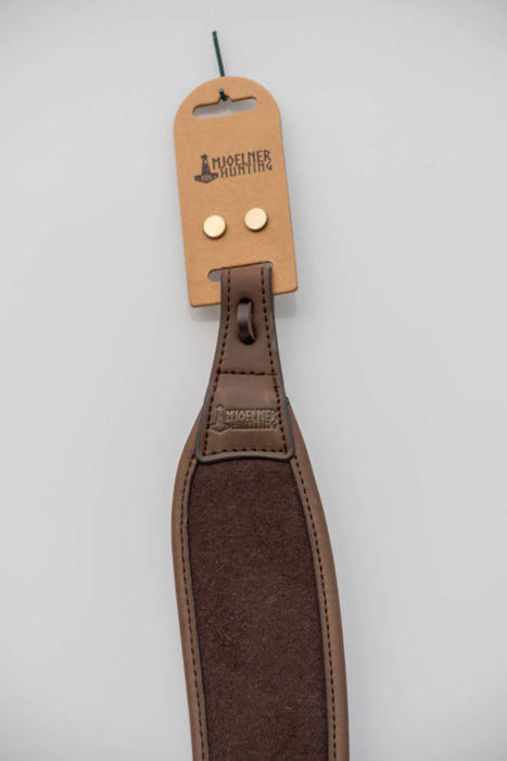 Ergonomischer Gewehrgurt - Loden/Leder