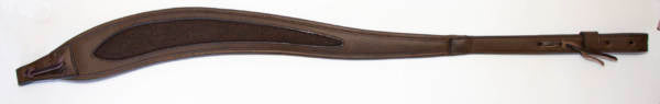 Ergonomischer Gewehrgurt - Leder/Loden