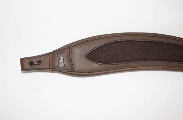 Ergonomischer Gewehrgurt - Leder/Loden