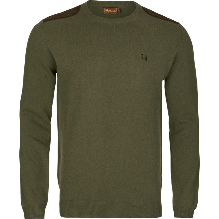 Arran-Pullover – Oliv – Härkila