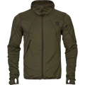 Deer Stalker - Fleece-Kapuzenjacke mit durchgehendem Reißverschluss Willow green - Härkila