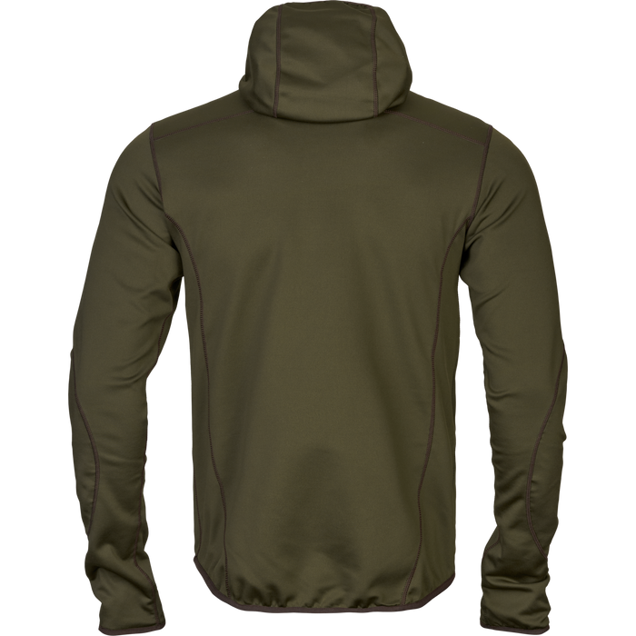 Deer Stalker - Full Zip Fleece Hoodie Weidengrün - Härkila