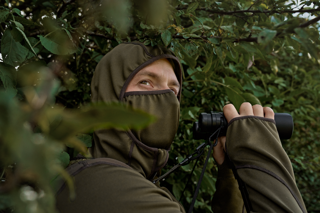 Deer Stalker - Full Zip Fleece Hoodie Weidengrün - Härkila