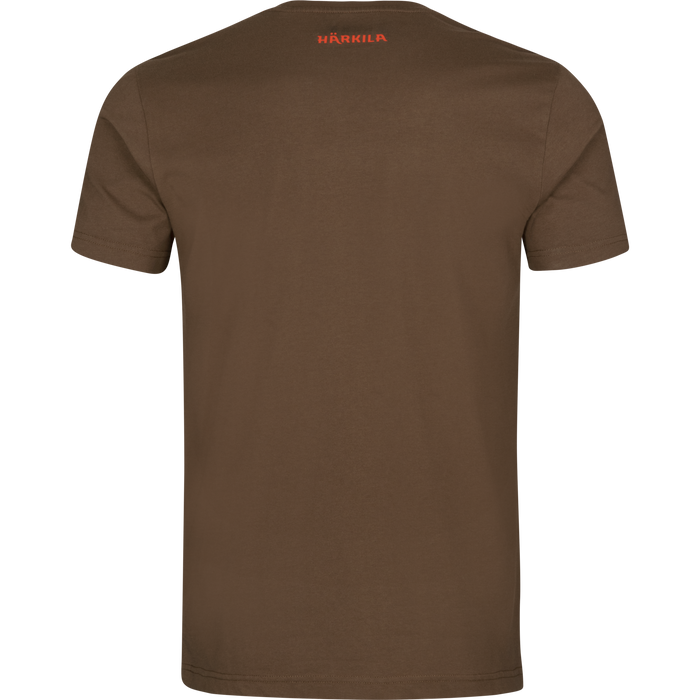 Nature Kurzarm-T-Shirt Slate black - Härkila