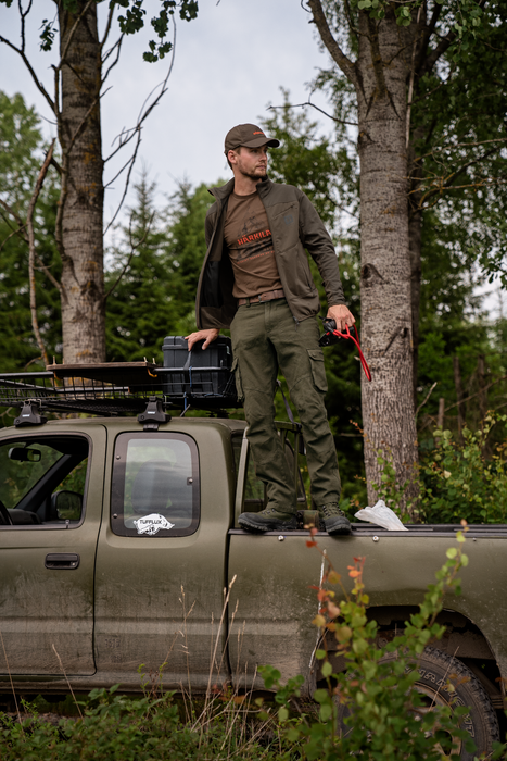 Nature Kurzarm-T-Shirt Slate black - Härkila