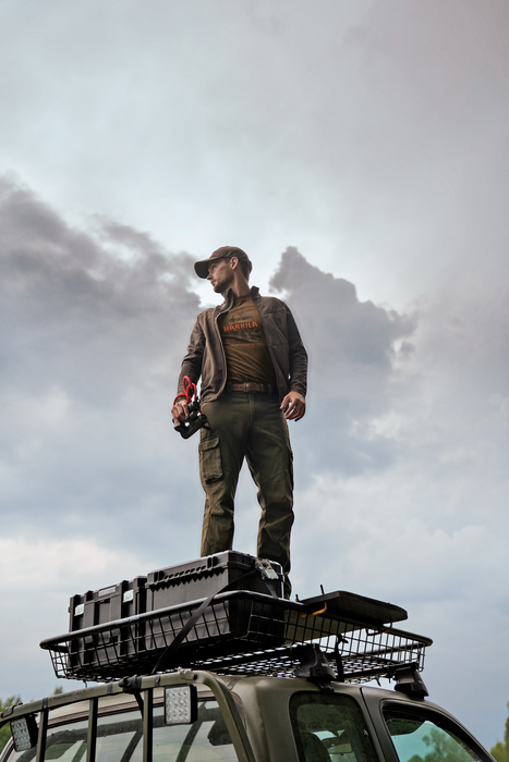 Nature Kurzarm-T-Shirt Slate black - Härkila