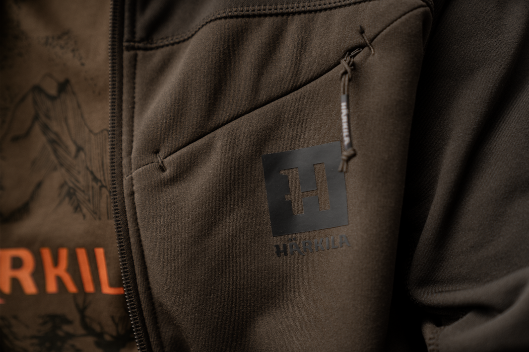 Nature Kurzarm-T-Shirt Slate black - Härkila