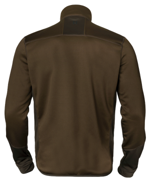 Skandinavische Fleecejacke - Willow green/Deep brown - Härkila