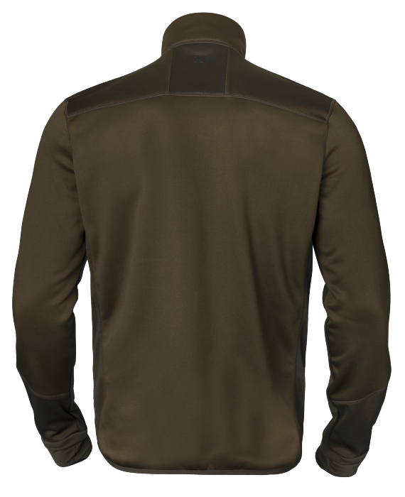 Skandinavische Fleecejacke - Willow green/Deep brown - Härkila