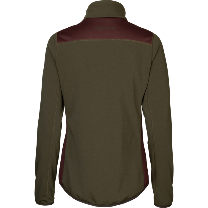 Oda Fleecejacke Damen Weidengrün - Härkila