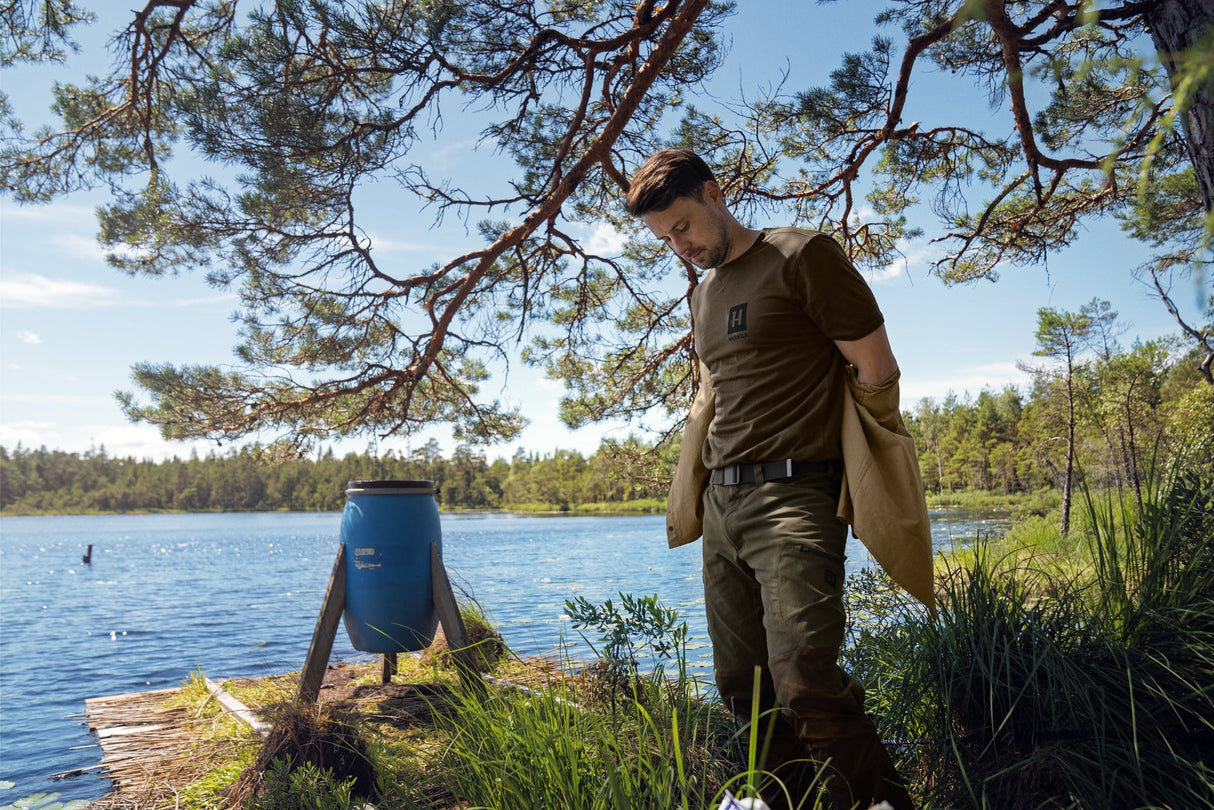 Gorm S/S T-Shirt Willow green - Härkila