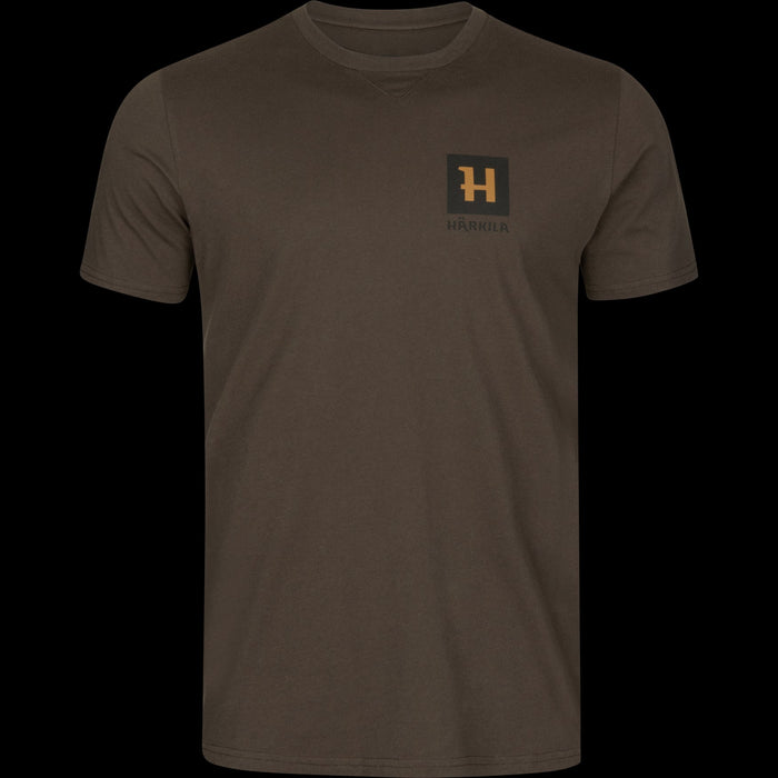 Gorm S/S T-Shirt – Schattenbraun – Härkila