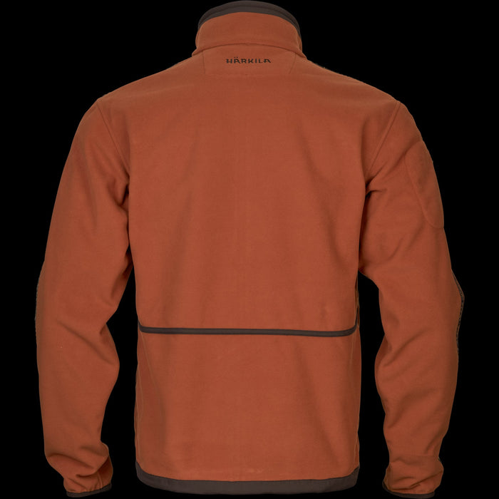 Kamko Fleecejacke Dark olive/Arabian spice - Härkila