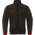 Kamko Fleecejacke Braun/Rot - Härkila
