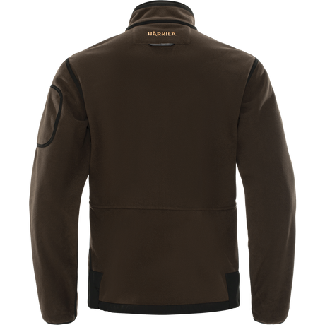 Kamko Fleecejacke Braun/Rot - Härkila