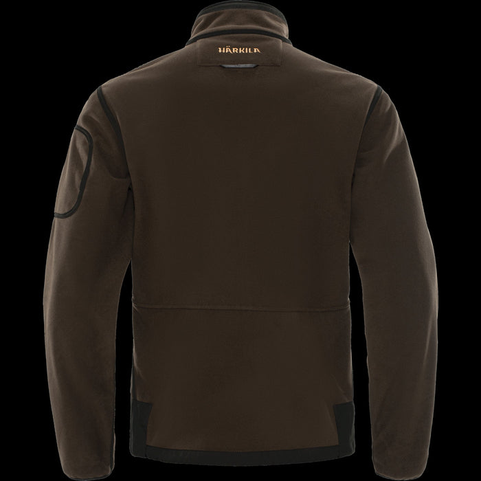 Kamko-Fleece – Braun/Rot – Härkila