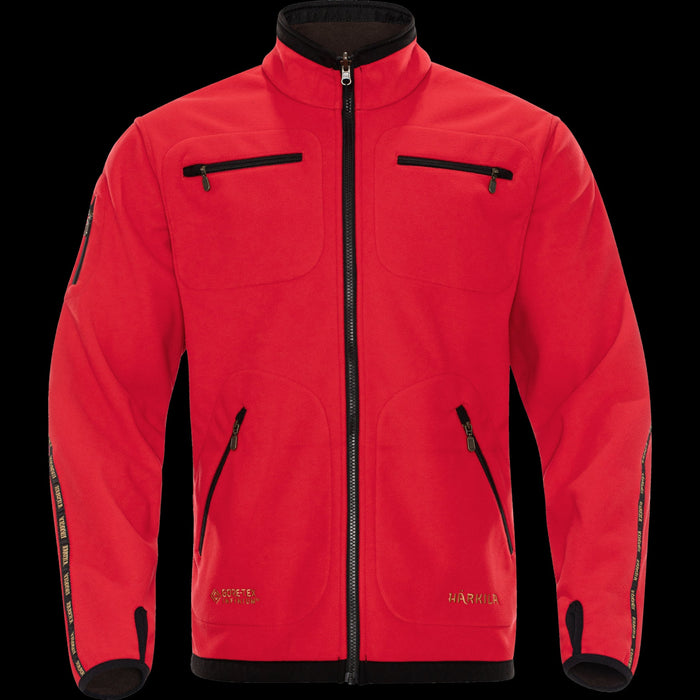 Kamko Fleecejacke Braun/Rot - Härkila