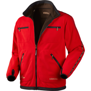 Kamko Fleecejacke Braun/Rot - Härkila