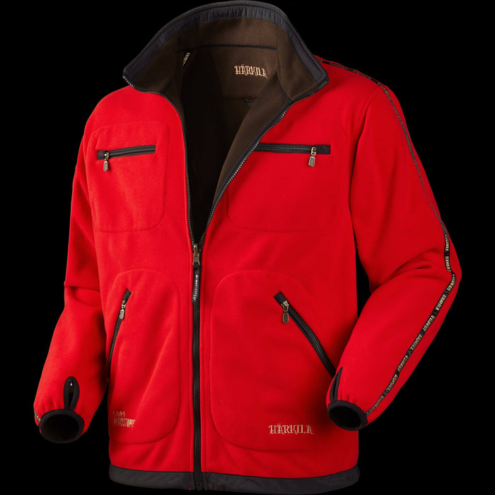 Kamko Fleecejacke Braun/Rot - Härkila
