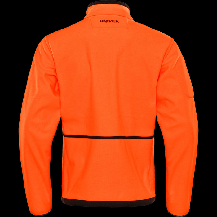 Kamko Fleece – Jagdgrün/Orange Blaze – Härkila