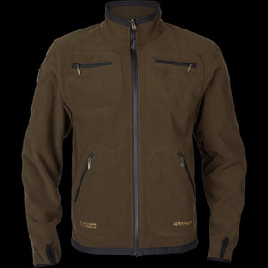 Kamko Fleecejacke - Grün/Bordeaux - Härkila