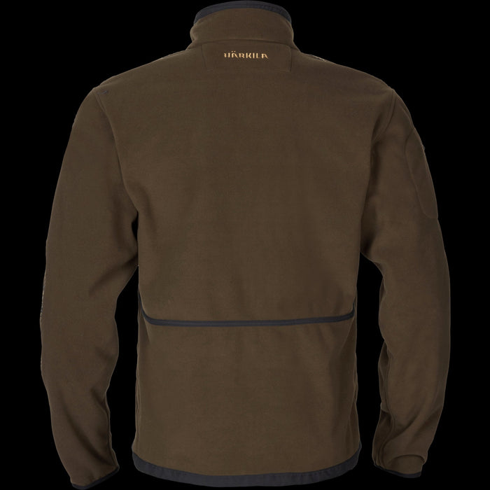 Kamko Fleecejacke - Grün/Bordeaux - Härkila