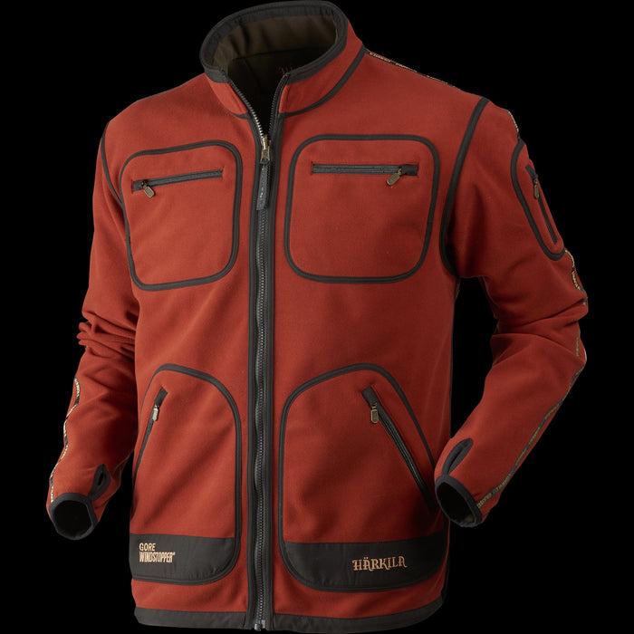 Kamko Fleecejacke - Burnt orange/Shadow brown - Härkila