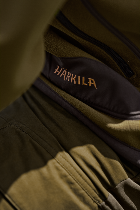 Kamko Fleecejacke Dark olive/Arabian spice - Härkila