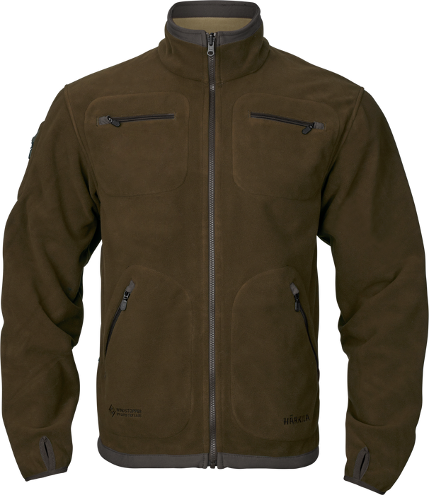 Fleecejacke Dark antique bronze/Willow green – Härkila