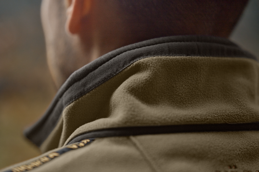 Fleecejacke Dark antique bronze/Willow green – Härkila