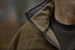 Fleecejacke Dark antique bronze/Willow green – Härkila