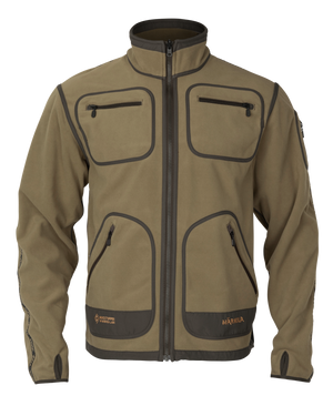 Fleecejacke Dark antique bronze/Willow green – Härkila
