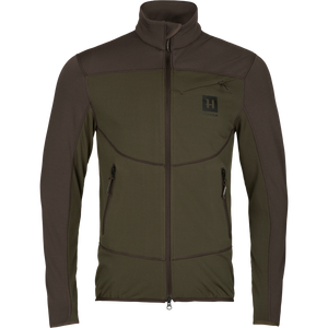 Olaf Fleecejacke - Willow green/Shadow grey - Härkila