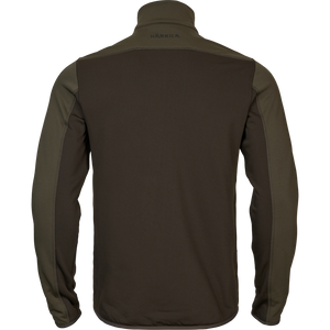 Olaf Fleece-Jacke - Shadow Brown/Forest night - Härkila